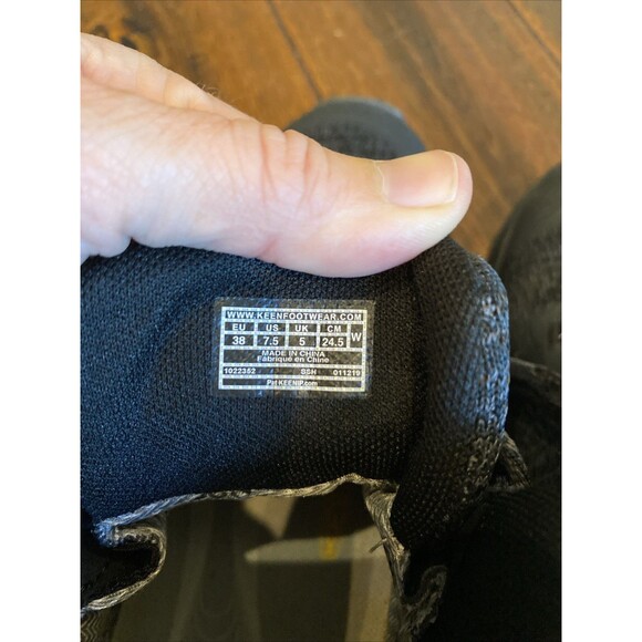 KEEN Women's Terradora II Mid Waterproof Hiking Boots Black Size 7.5 - Picture 6 of 8